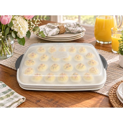 Pampered chef deviled - pampered, tray