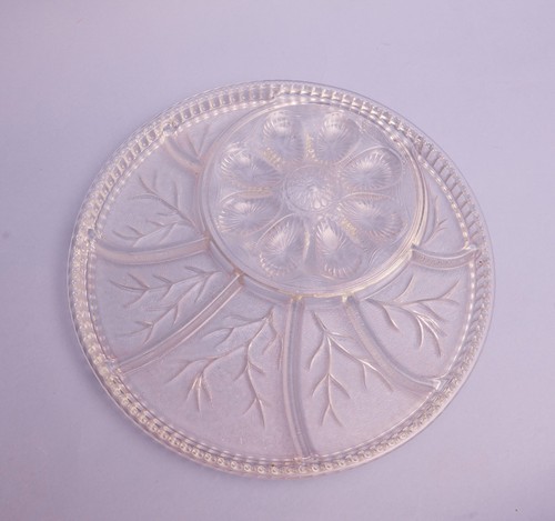 Indiana glass vtg deviled - glass, co